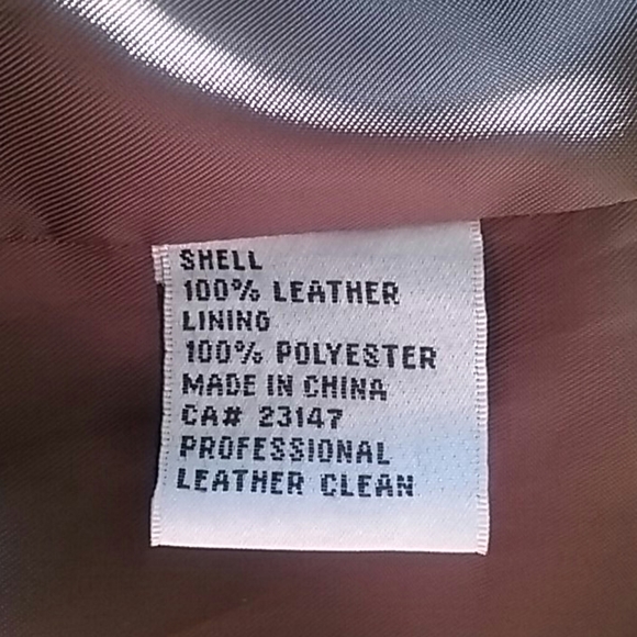 Talbots leather jacket - Picture 3 of 5